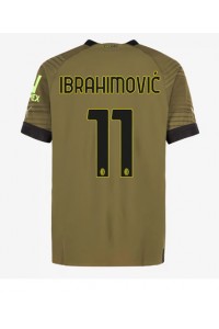 Fotbalové Dres AC Milan Zlatan Ibrahimovic #11 Třetí Oblečení 2022-23 Krátký Rukáv